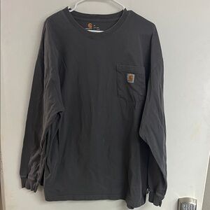 Carhartt Charcoal Long Sleeve Tee